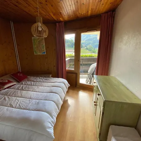 2 Pieces Au Centre Avec Cuisine Equipee Et Balcon - - Fr-1-459-116 * La Clusaz